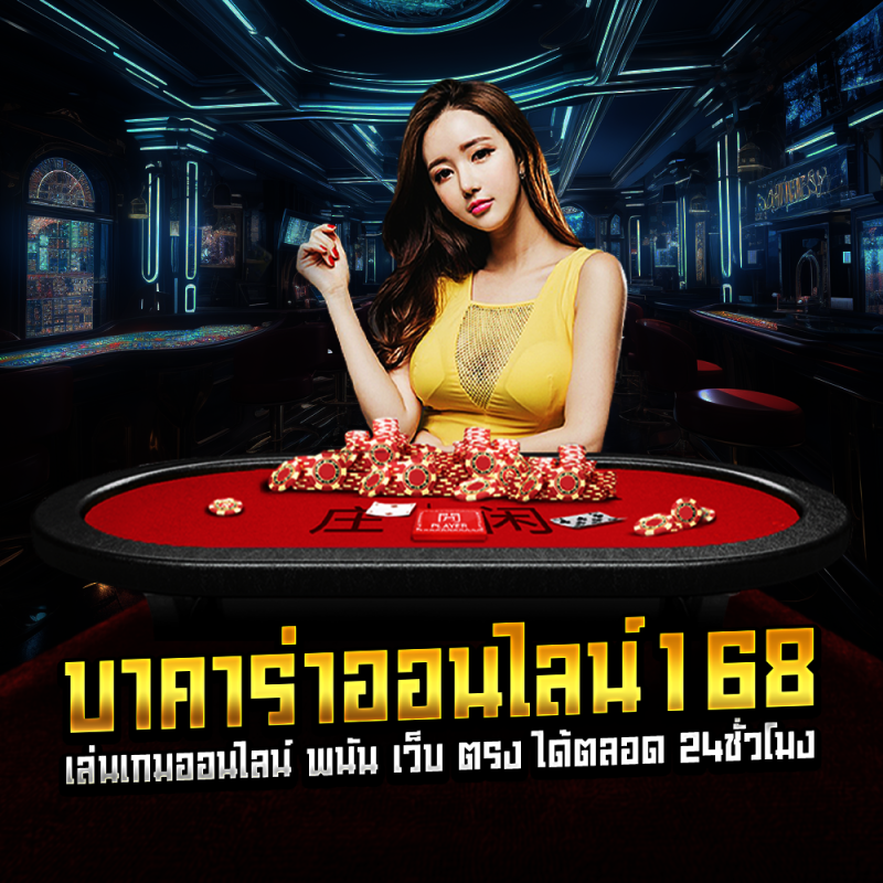 บาคาร่าออนไลน์168 เล่นเกมออนไลน์ พนัน เว็บ ตรง ได้ตลอด 24ชั่วโมง