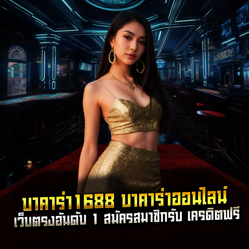 บาคาร่า1688 บาคาร่าออนไลน์ เว็บตรงอันดับ 1 สมัครสมาชิกรับ เครดิตฟรี